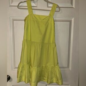 LOFT Beach Neon Bow Tie Back Dress